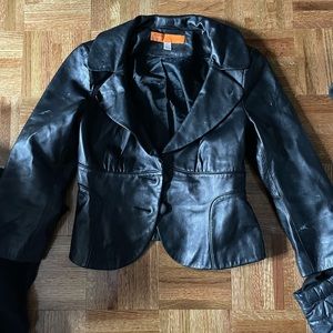 Cynthia Steffe jaquet black size 4